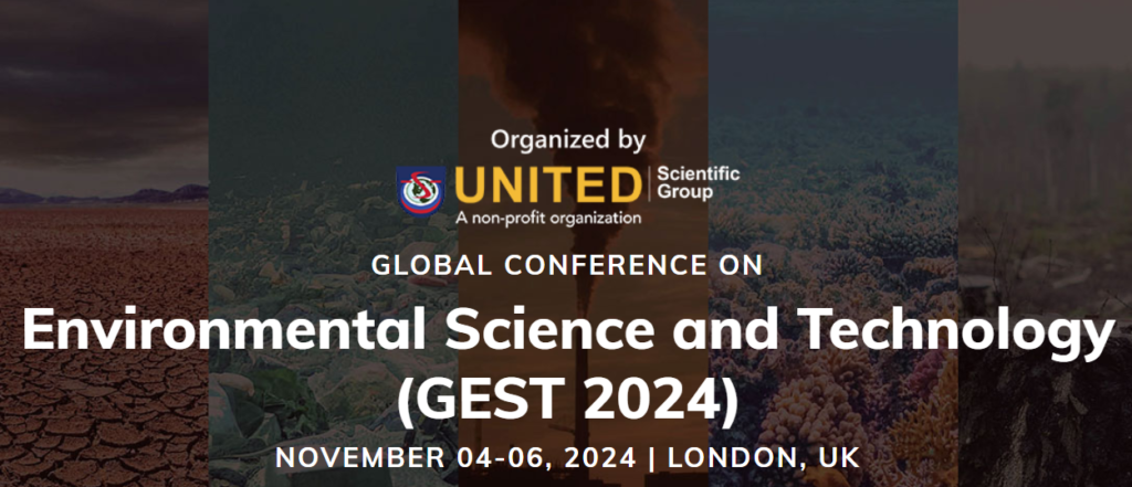 Poster of Environmental Science and Technology (GEST 2024) Environmental Events 