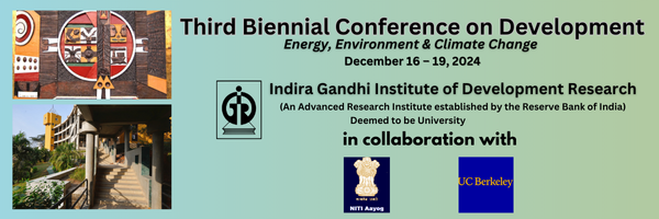 Environmental conference in December, Mumbai